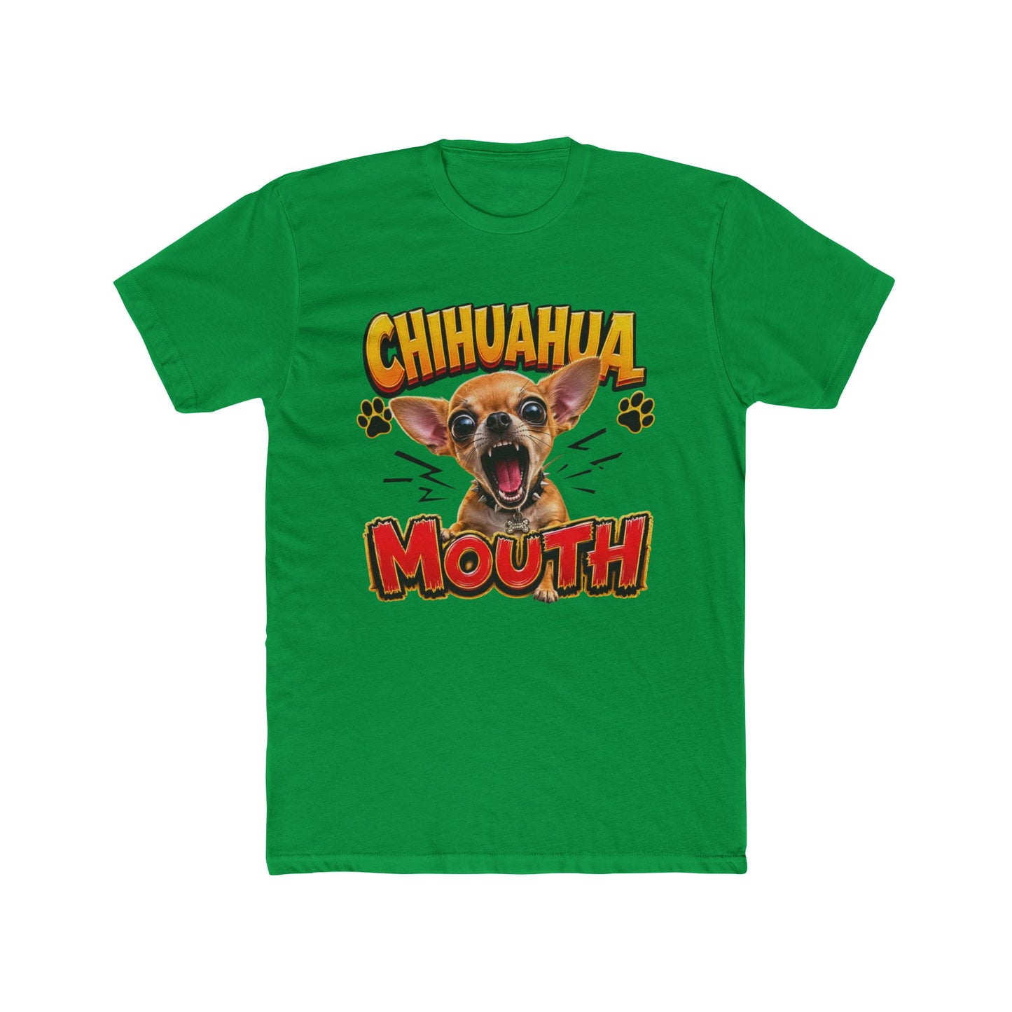 Chihuahua Mouth T-Shirt — Funny Barking Dog Graphic Tee