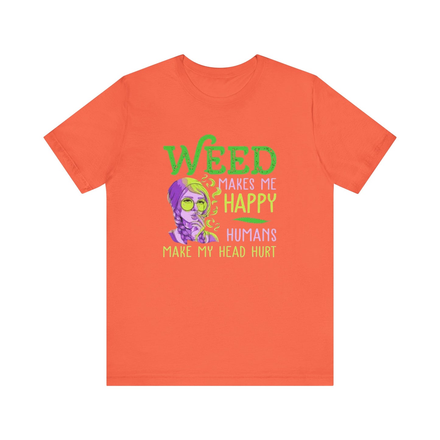 Funny Weed T-Shirt, Casual Tee for Stoners, Great Gift for 420 Celebrations, Unique Humor Shirt for Relaxing, Unisex Jersey Short Sleeve Tee-Mary Jane 2025