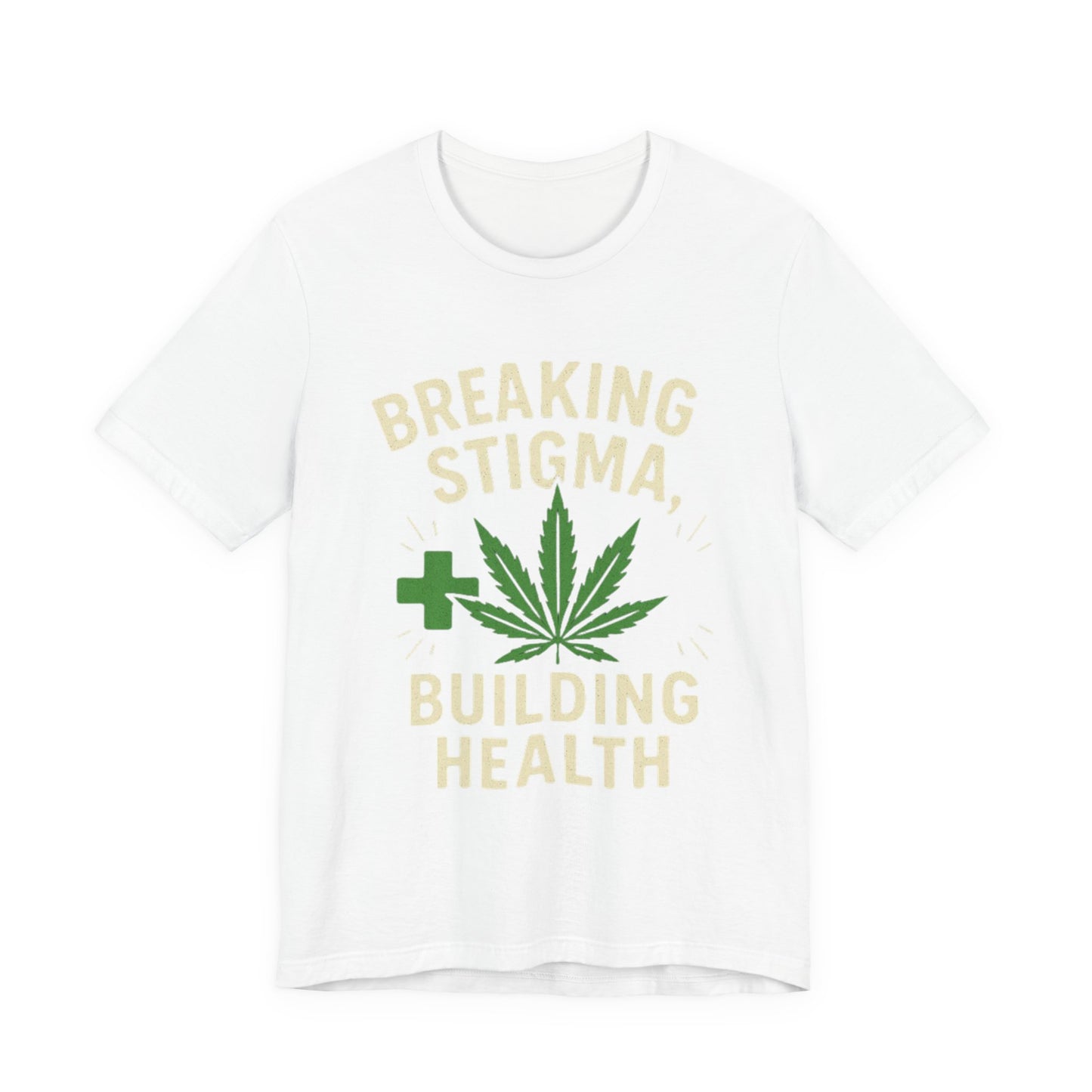 Breaking Stigma Unisex Jersey Tee - Cannabis Awareness Shirt, Gift for Activists, Eco-Friendly Clothing, Everyday Wear, Mental Health [...]