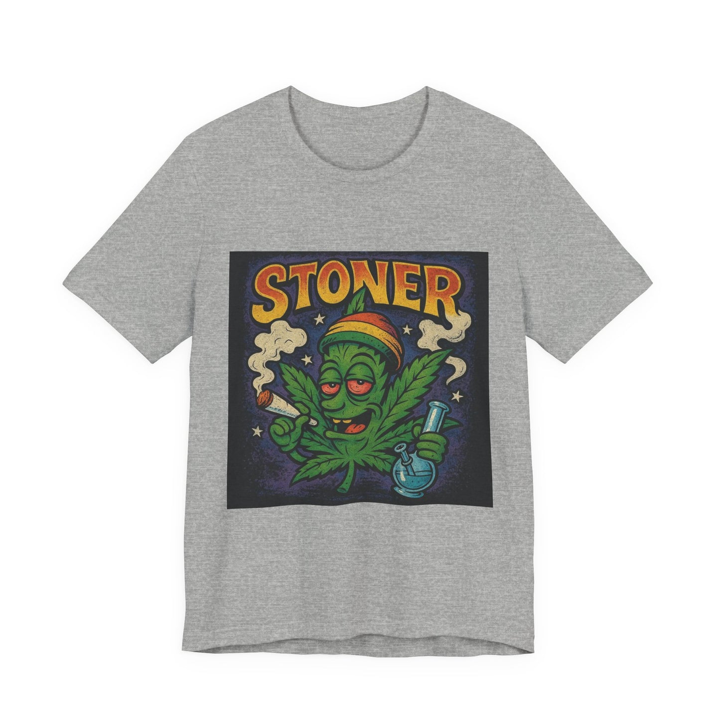 Stoner Graphic Tee, Casual Unisex Shirt for Cannabis Lovers, Perfect Gift for 420 Celebrations, Stoner Humor, Everyday Wear