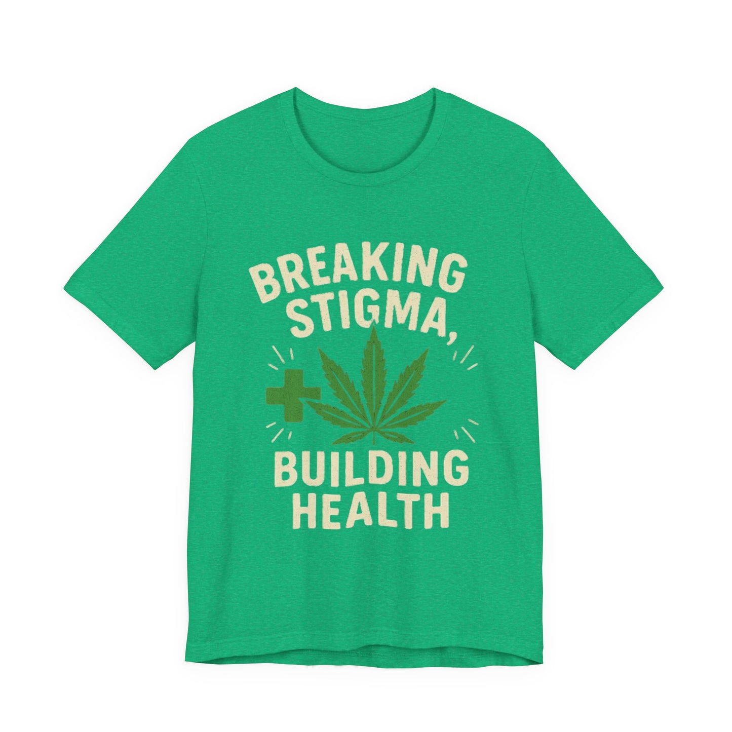 Breaking Stigma Unisex Jersey Tee - Cannabis Awareness Shirt, Gift for Activists, Eco-Friendly Clothing, Everyday Wear, Mental Health [...]