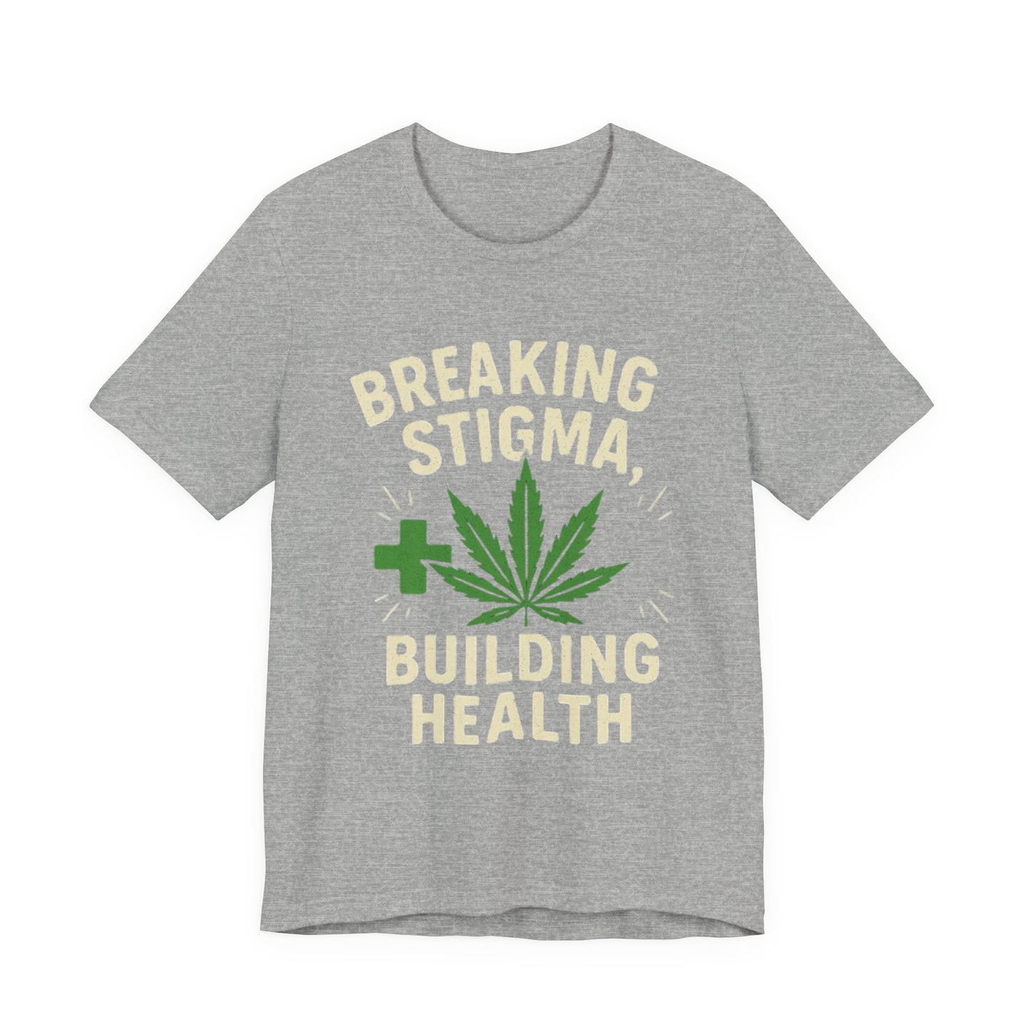 Breaking Stigma Unisex Jersey Tee - Cannabis Awareness Shirt, Gift for Activists, Eco-Friendly Clothing, Everyday Wear, Mental Health [...]