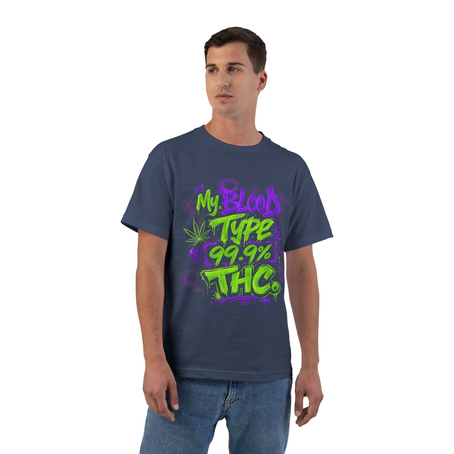 My Blood Type 99.9% THC Graphic T-Shirt