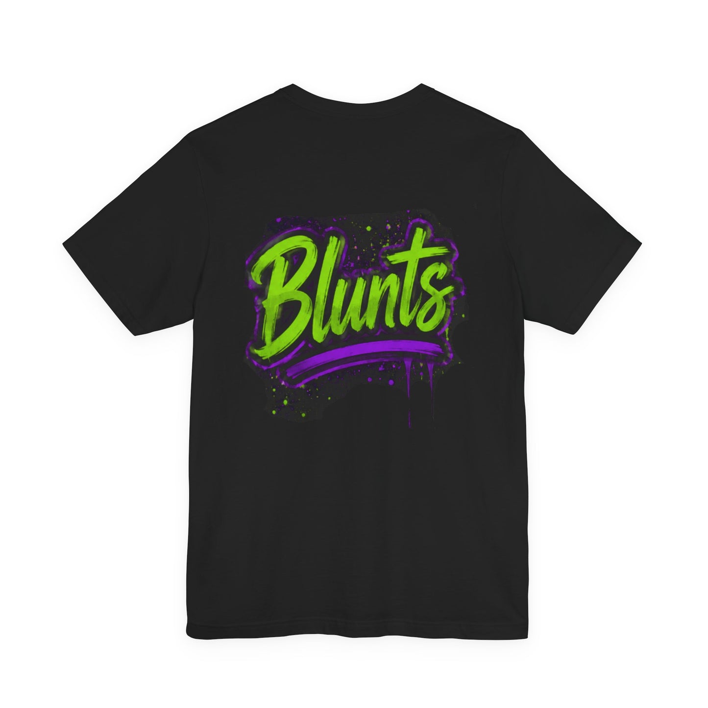 I'm Just a Girl That Likes Big Blunts Funny Cannabis T-Shirt | Front & Back Stoner Graphic Tee | 420 Lifestyle Gift for Women