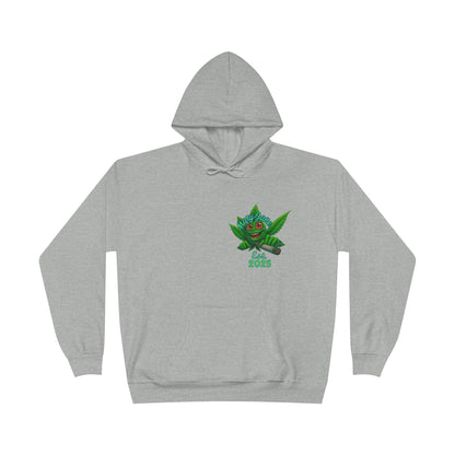 Ghostly Vibes Eco-Friendly Hoodie, Halloween Sweatshirt, Unisex Pullover, Festival Fashion, EcoSmart Apparel, Ghost Goblins Ganja