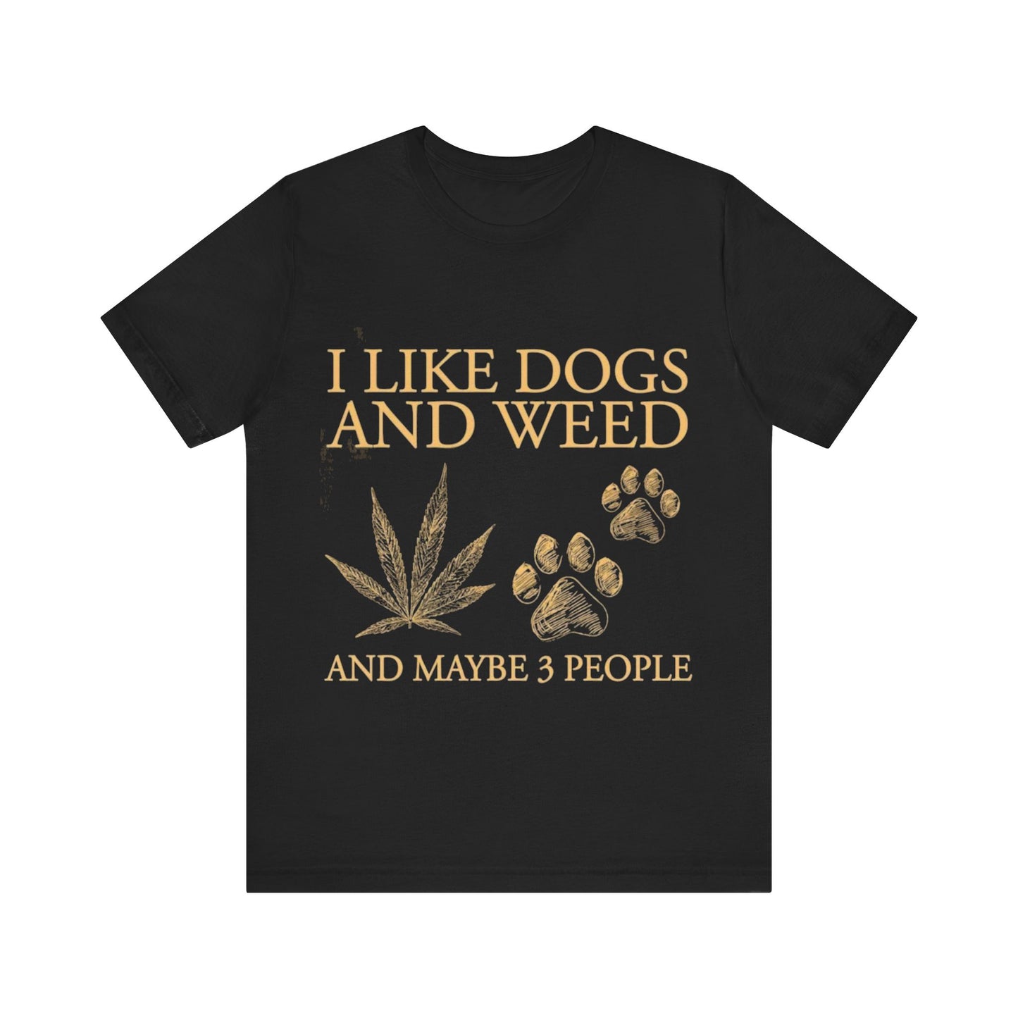 Dog Lover Tee - Fun Dog Loving Coffee Cup Design