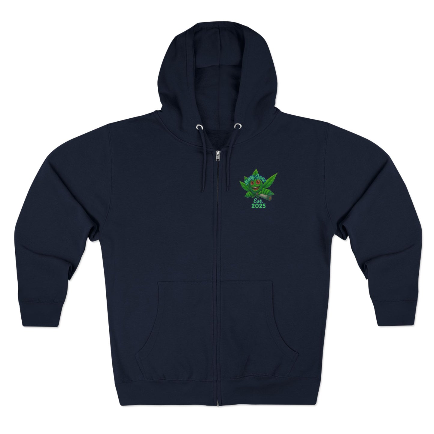 Stoner King Zip Hoodie - Trendy Unisex Hoodie for Chill Vibes, Perfect for Parties, Gifts, 420 Celebrations, Comfortable Layering