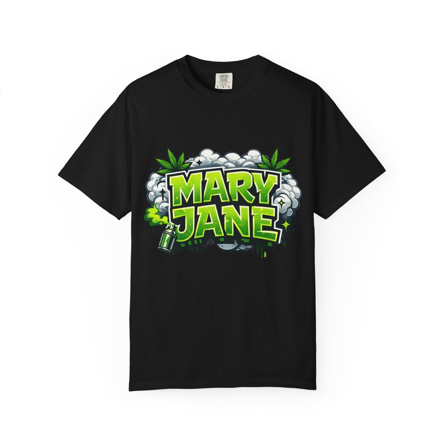 Mary Jane Block Street Style Shirt | Urban Stoner Graphic Tee