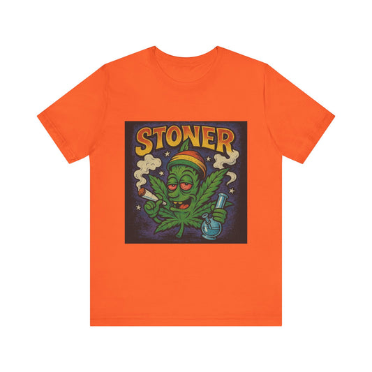 Stoner Graphic Tee, Casual Unisex Shirt for Cannabis Lovers, Perfect Gift for 420 Celebrations, Stoner Humor, Everyday Wear