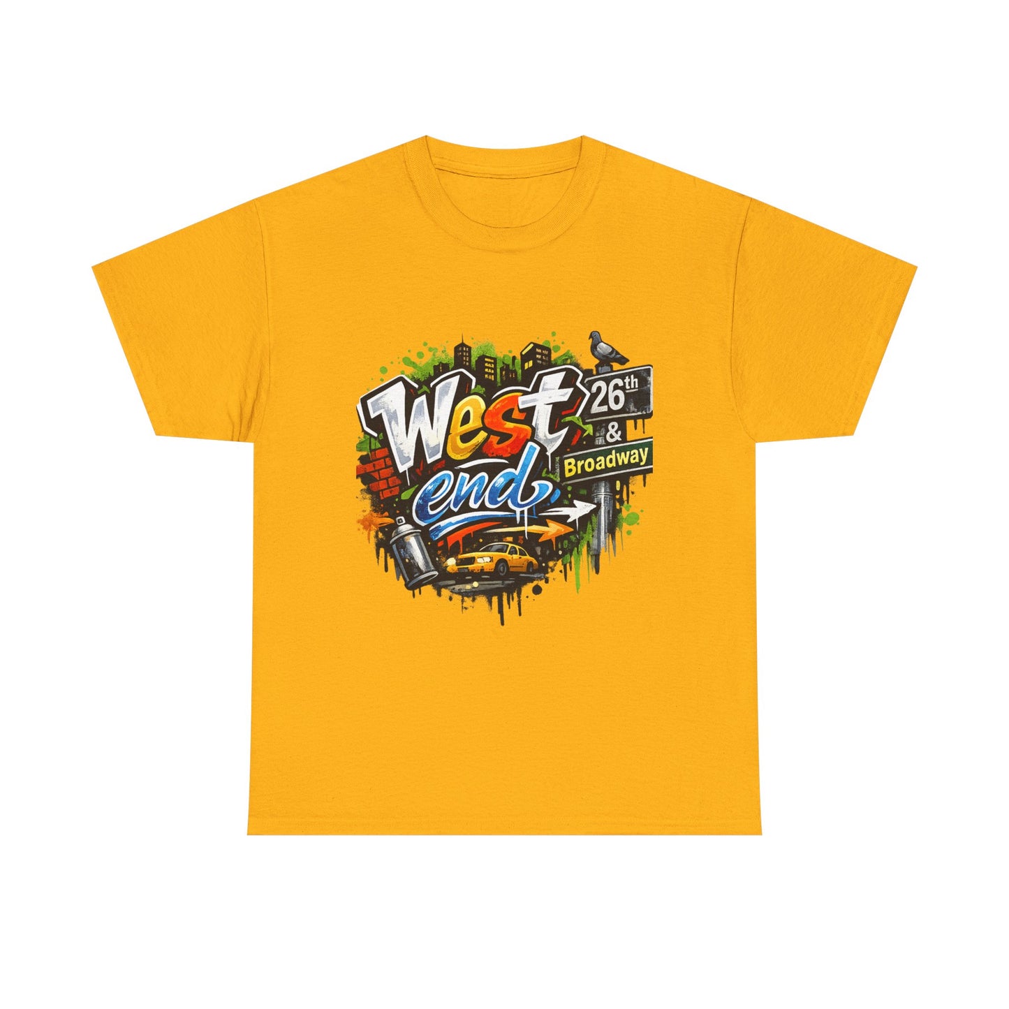 West Side (26th & Broadway) Unisex Heavy Cotton Tee