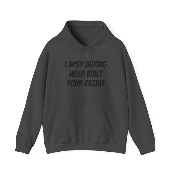 Humorous Cannabis Hoodie, Unisex Heavy Blend Sweatshirt, Gift for Stoners, Funny Weed Apparel, Cozy Layer for Chill Days, Credit [...]