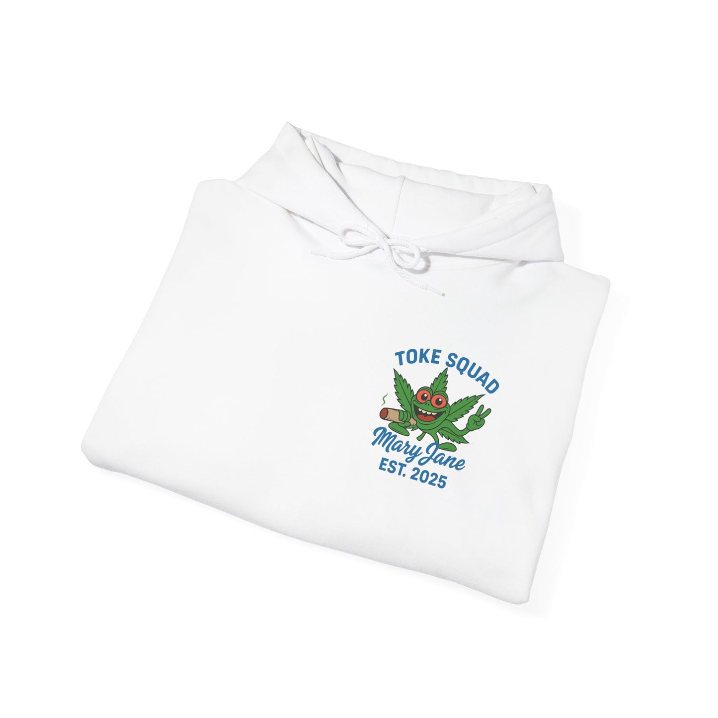 420 Hoodie - Unisex Heavy Blend™ Hooded Sweatshirt with #toke #maryjane Design
