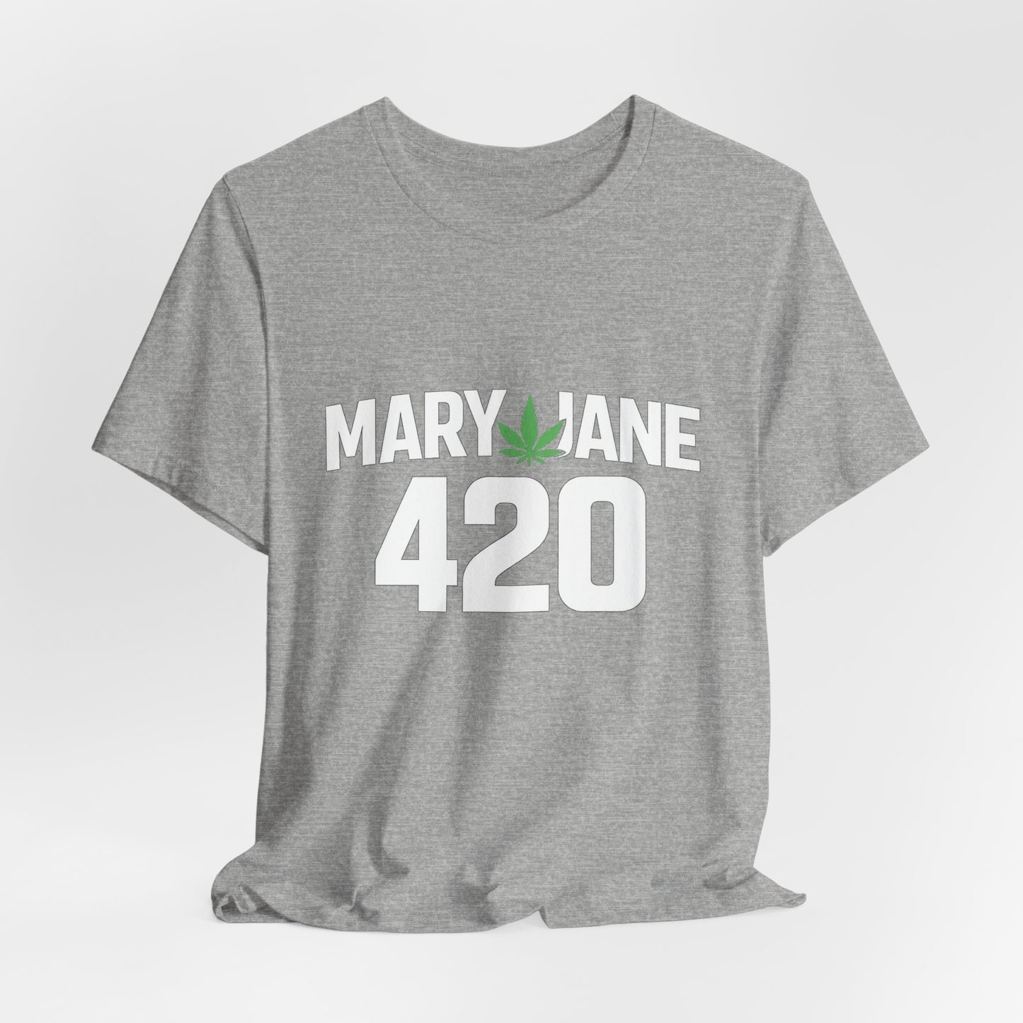 Mary Jane 420 Graphic Tee – Cannabis Culture Streetwear Shirt