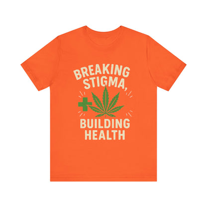 Breaking Stigma Unisex Jersey Tee - Cannabis Awareness Shirt, Gift for Activists, Eco-Friendly Clothing, Everyday Wear, Mental Health [...]