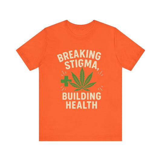 Breaking Stigma Unisex Jersey Tee - Cannabis Awareness Shirt, Gift for Activists, Eco-Friendly Clothing, Everyday Wear, Mental Health [...]